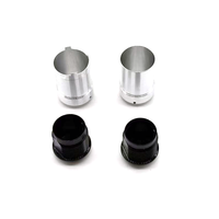 Composants de boîtier d'alimentation, anodisation, couleur personnalisée et sablage, usinage CNC, tournage, pièces en alliage d'aluminium 2A12
