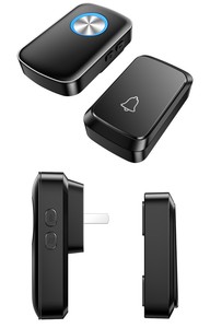 300M <span class=keywords><strong>longue</strong></span> <span class=keywords><strong>portée</strong></span> <span class=keywords><strong>étanche</strong></span> 60 mélodies <span class=keywords><strong>sonnette</strong></span> <span class=keywords><strong>sans</strong></span> <span class=keywords><strong>fil</strong></span> DC alimentée par batterie - Product Image 4