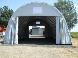 Tente de stockage extérieure en acier galvanisé à froid de haute qualité, personnalisable et légère, conforme à la norme EN, fabriquée en Italie par DUE SRL - Product Image 3