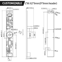 Mini caméra IP de sécurité domestique 1080P, vidéo CCTV USB, moniteur bébé/animal de compagnie, module d'enregistrement GC2083