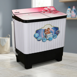 Nouvelle laveuse-sécheuse tout-en-un à chargement par le haut, 8,2 kg, double cuve, acier inoxydable, électrique, semi-automatique, interface anglaise, usage domestique - Product Image 3