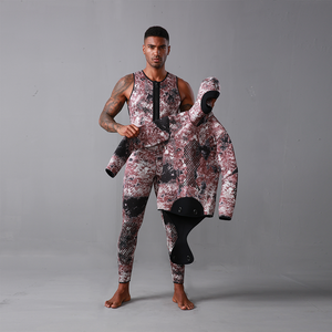 Combinaison de plongée thermique en néoprène camouflage 5MM pour hommes et femmes, surf, chasse sous-marine et sports nautiques - Product Image 1