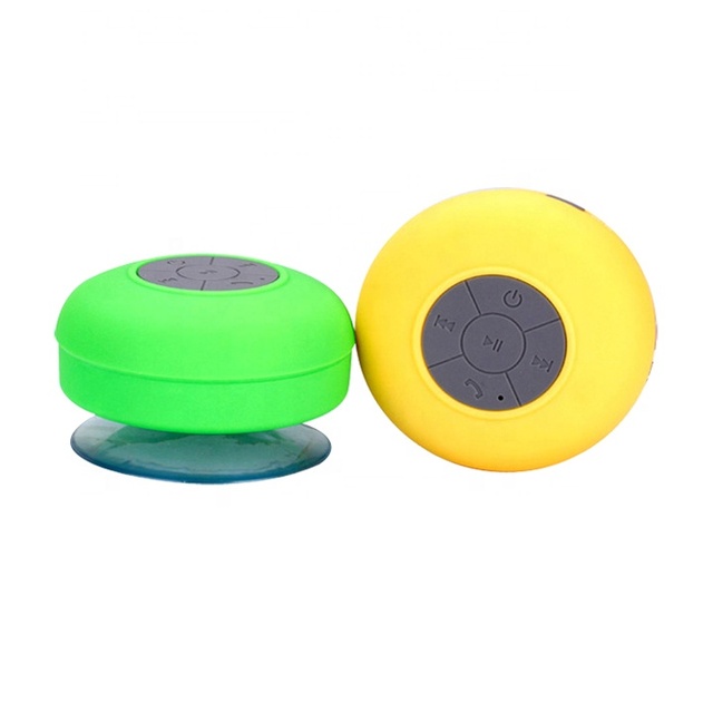 Portable IPX4 Waterproof Wireless Mini for Bluetooth Sucker Shower Speaker Low Price Blue Tooth Bathroom Speaker Most Computer