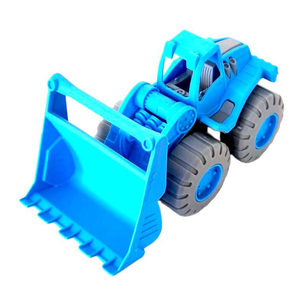 Juguete de Construcción para Niños, Cargador de Plástico 196, Camión Excavadora para Jugar en la Arena y en el Sitio de Trabajo, Empaquetado en BOPP - Product Image 1