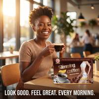 Café minceur pour le remodelage corporel, très vendu en Afrique, 12 paquets |   Boisson au café pour la perte de poids naturelle, prix d'usine en gros