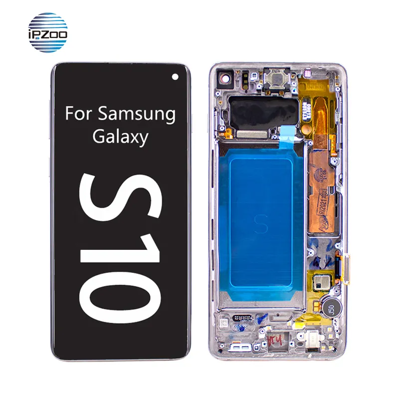 TFT Handy LCDs für Samsung S10 Bildschirm für Samsung S10 Lcd Display für Samsung S10 Plus Display Lcd Bildschirm mit Rahmen