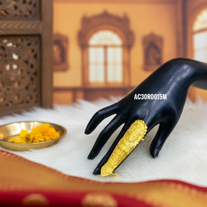 Compre en Línea en India un Anillo de Boda Clásico para Mujer Chapado en Oro Rosa con Forma de Flor al Mejor Precio - Product Image 6