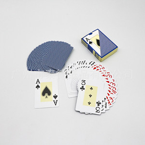 Cartes à jouer en PVC Ted Texas Hold'em, imperméables, en plastique, taille poker, résistantes à l'usure, couleurs inaltérables - Product Image 2