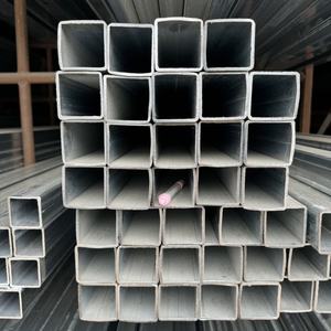 Astm מגולוון 40 x40 מ "מ erw צינור פלדה קל 1 מ" מ עובי מרובע צינור פחמן פלדה gi מכונת מתלה שמן תעשיית שירות ריתוך - Product Image 3