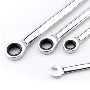 Dụng Cụ Cầm Tay 10Mm Ratchet <span class=keywords><strong>Spanner</strong></span> Một Bộ Chìa Khóa Vòng Bánh Răng Chrome Vanadi Kết Hợp Cờ Lê Ratchet Cờ Lê - Product Image 2