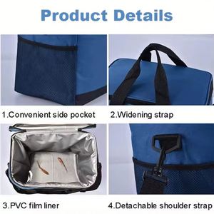 Sac isotherme personnalisé imprimé, léger, portable, souple et étanche avec logo - Product Image 2