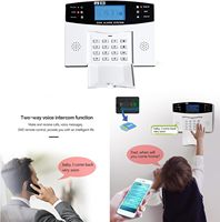 Système d'alarme intelligent GSM portable Tuya WiFi 4G 99 zones sans fil et 7 zones filaires, fabriqué en Chine, pas cher, ABS PST-30A-TY-2G