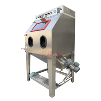 Machine de sablage humide, petite machine de sablage automatique pour la production en série de petites pièces métalliques de précision