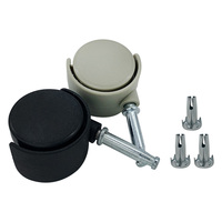 HUAWEI Roulettes noires Roulettes de meubles de chaise de taille standard