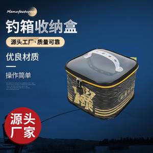 Ensemble de boîtes de rangement pour matériel de pêche en EVA épaissi, 3 pièces, couvercle transparent, poignée portable, étanche, multifonctionnel - Product Image 4