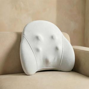 Cordless <b>Heated</b> Shiatsu Pillow, Portable Neck & Back Massager for Pain Relief, Car Home Office Use - Product Image 3