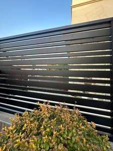 קל להרכבה אלומיניום מתכת שטוחה אטריות קיר גבול גדר תנועה בטוחה חסמי קהילות וילה פרטית אזורים הנוסעים - Product Image 2