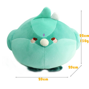 Lindo 45CM Genshined Impact Alatus Xiao peluche suave relleno dibujos animados juego pájaro muñeca Teyvat Zoo Xiao pájaro peluche almohada - Product Image 5
