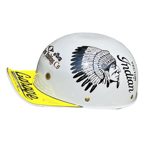 Nuovo <span class=keywords><strong>Casco</strong></span> <span class=keywords><strong>Moto</strong></span> Retrò Mezzo Viso in ABS <span class=keywords><strong>per</strong></span> Scooter Elettrico, Prodotto in Cina, Senza Imbottitura, Certificato di Sicurezza - Product Image 5