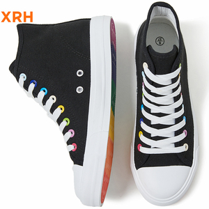 Xrh New Arrivals Unisex Cổ Điển Đi Bộ Phong Cách Vải Giày Thể Thao Hợp Thời Trang Lưu Hóa Giày Phụ Nữ Giản Dị Thời Trang Trắng Giày Vải - Product Image 4