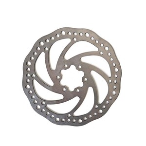 Plaquettes de frein à disque pour vélo de montagne LEEK EV 003 à six boulons avec blocage central - Blanc - Product Image 1