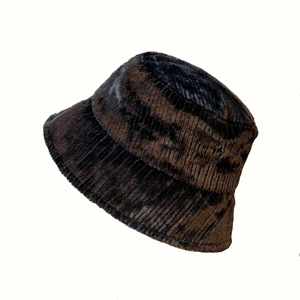 Custom Design Corduroy Striped Bucket <b>Hat</b> Autumn and Winter Outdoor <b>Warm</b> <b>Hats</b> Fashion Thickened Bucket <b>Hat</b> - Product Image 4