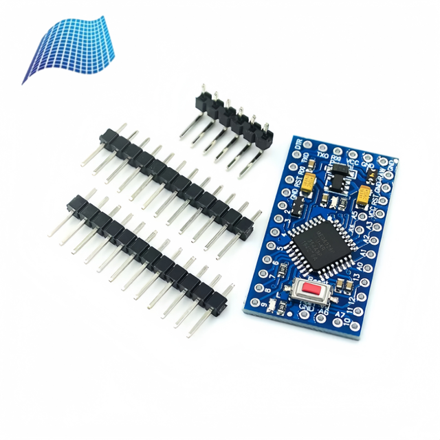 3.3V 8MHz ATMEGA328P Microcontroller Development Board Built-in Header Pin Soldering Mini Programmable Control Module for