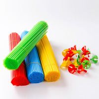 Vente en gros de supports pour ballons en plastique de 40 cm, pour décorations d'anniversaire, tiges de support pour ballons, accessoires pour ballons