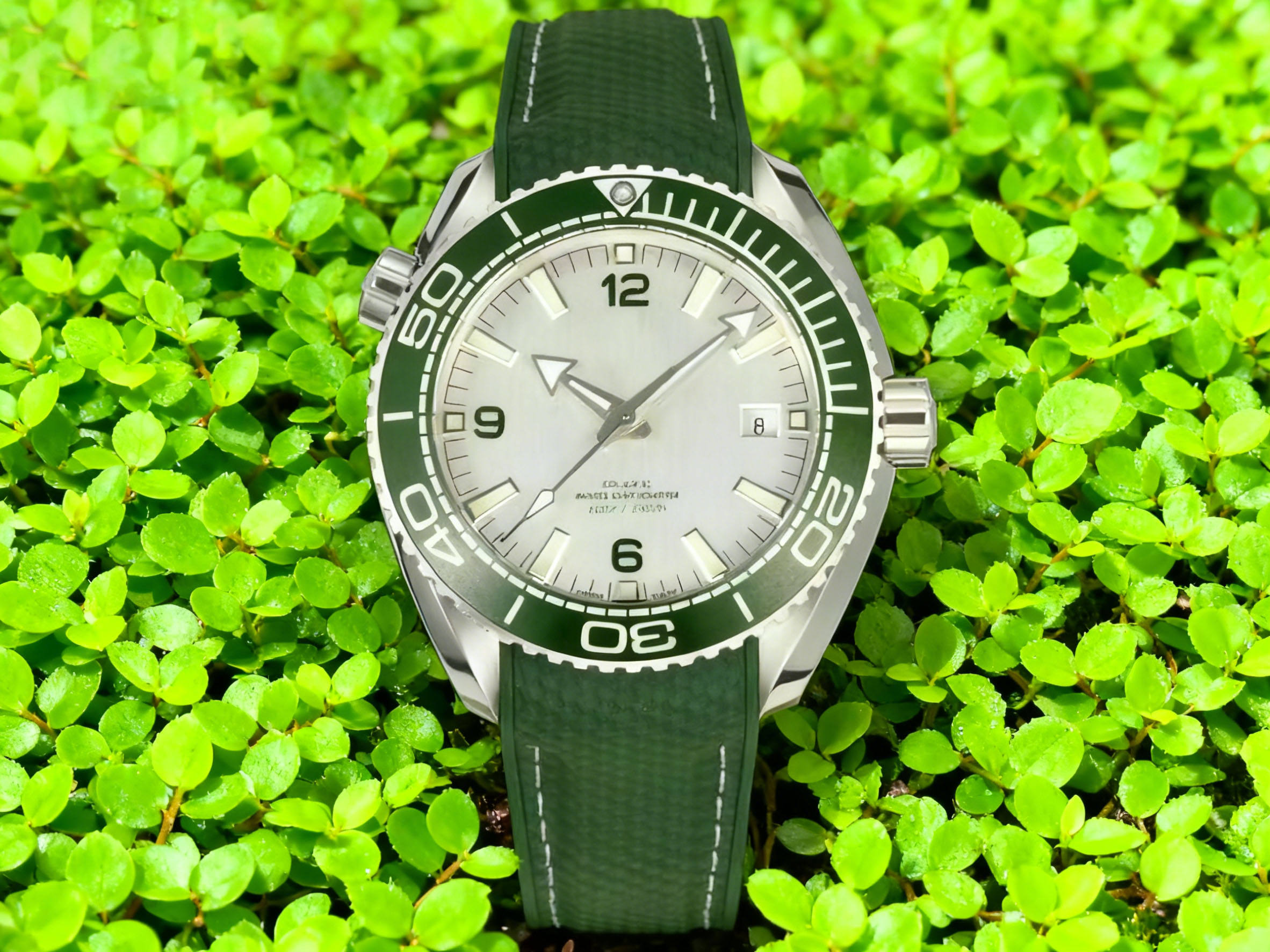 สีเขียว