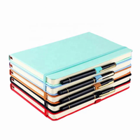 2023 vente en gros A5 A6 A7 personnaliser Macaron blanc ligné couverture rigide couleur pastel blanc cahier à couverture rigide avec logo personnalisé
