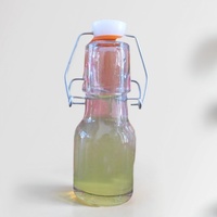 50cl Botella de vidrio Clack vacía para botella de salsa de especias Mini vasos Contenedor de especias con columpio bloqueado Venta superior a granel