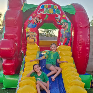 لعبة سوبر الكرتون نفخ القلعة الشريحة كومبو داخلي ألعاب في الهواء الطلق ملعب للأطفال ماريو ترتد منزل الحزب تأجير حديقة لعبة - Product Image 4