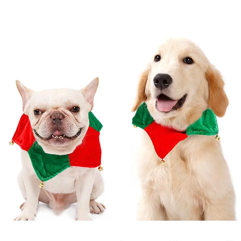 Dog Christmas Collar Pet accessory Christmas Style Pet Clothes Cat Dog Fashionable Wholesale Hot Sale Pet Collars