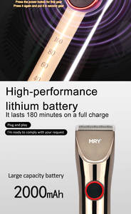 <span class=keywords><strong>Tondeuse</strong></span> à cheveux électrique professionnelle MRY <span class=keywords><strong>tondeuse</strong></span> à cheveux pour hommes charge rapide <span class=keywords><strong>tondeuse</strong></span> à cheveux <span class=keywords><strong>tondeuse</strong></span> à barbe kit de toilettage - Product Image 5