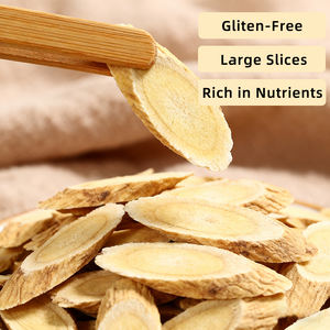 Tranches de racine d'astragale, tisane à base de plantes, herbe chinoise, racine d'astragale membranaceus en stock, tranches séchées d'astragale - Product Image 2