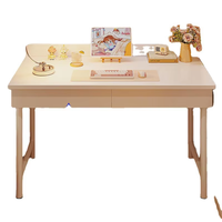 Escritorio Blanco Rectangular para Dormitorio de Niñas, Mesa Simple para Habitación de Alquiler, Mesa de Computadora, Mesa de Estudio, Escritorio para Computadora