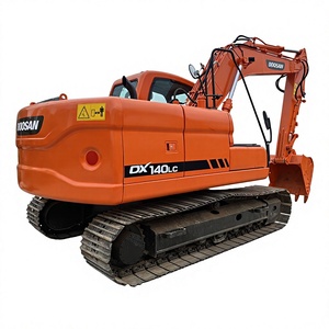 รถขุดดินมือสอง Doosan DX140LC ของแท้จากเกาหลี ขนาด 14 ตัน รถขุดไฮดรอลิกแบบตีนตะขาบ สภาพดี เครื่องจักรก่อสร้าง - Product Image 1
