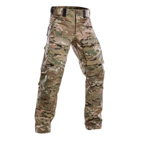 Pantalon de randonnée imperméable multi-poches toutes saisons, genoux renforcés, camouflage woodland, pantalon tactique pour homme, adapté à la chasse et au tir à l'air comprimé