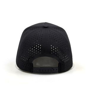 Casquette de golf 5 panneaux au laser en corde de haute qualité avec logo personnalisé pour hommes - Product Image 3