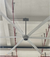 Grand ventilateur de plafond de 14 pieds, ventilation d'air de refroidissement, salle de réunion, ventilateur HVLS 4200mm 4.2m avec composant moteur central