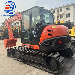 Original Second-<b>hand</b> Excavators Kubota Kx155 5.5ton Kubota Kx183-3 8.3ton on Sale at Low Price Kubota Kx155 With Good Price - Product Image 1