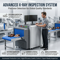 Système d'inspection complet intelligent et durable Viking AI X-Ray pour scanner les bagages, les vêtements et les accessoires de chaussures