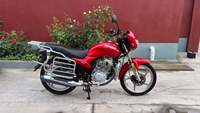 Moto Haojue DM125 125cc à refroidissement par air, 4 temps, EFI, pour trajets quotidiens, avec grand porte-bagages avant, frein à disque avant, Euro5, CKD
