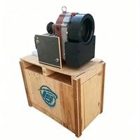 Compresor de Aire de Tornillo Mejorado de Fabricación China con Lubricación Sin Aceite, Bomba de Motor Estacionaria Refrigerada por Aire 380V para Remolques de Cemento a Granel