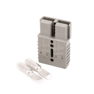 Câble adaptateur mâle/femelle haute intensité 600V 50A 2P avec boîtier PC et contacts en cuivre, livraison gratuite - Product Image 1