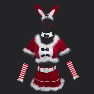 Disfraz <span class=keywords><strong>de</strong></span> Papá Noel para Mujer, <span class=keywords><strong>Serie</strong></span> Navideña, Fiesta <span class=keywords><strong>de</strong></span> Navidad, Reno <span class=keywords><strong>de</strong></span> las Nieves, Vestido Rojo, Capa, Uniforme, Pijama Sexy, Cosplay - Product Image 2