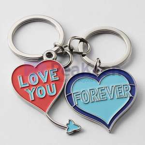 Couple Keychain Magnetic Matching Couple Keychain Couples Lovers