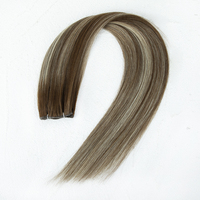 # Extensiones de Cabello Cosidas 4tp4-60, Extensiones de Cabello Humano Real de Calidad Rusa