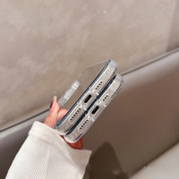 Nouveau concepteur de luxe personnalisé clair coque de couverture de téléphone miroir étui de téléphone portable pour iphone 16 15 Pro Max 14 13 étui