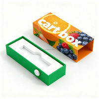 Boîte pliante en papier pour cartouches jetables 1g 2g M M, emballage de cartouches vides résistantes aux enfants, 1ml 2ml, vente en gros